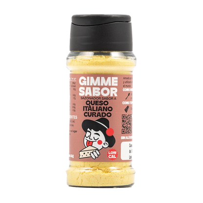 Sazonador Vegetal Sabor A Queso Parmesano 55g | Sin Gluten, Sin Alérgenos | Gimme Sabor_0
