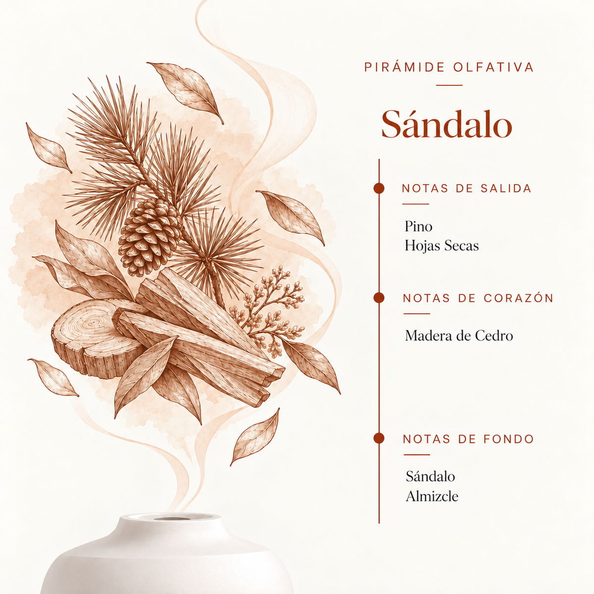 Esencia Hidrosoluble Sándalo SYS Aromas 50 ml | Aroma Especiado y Amaderado | Para Humidificadores y Difusores_2