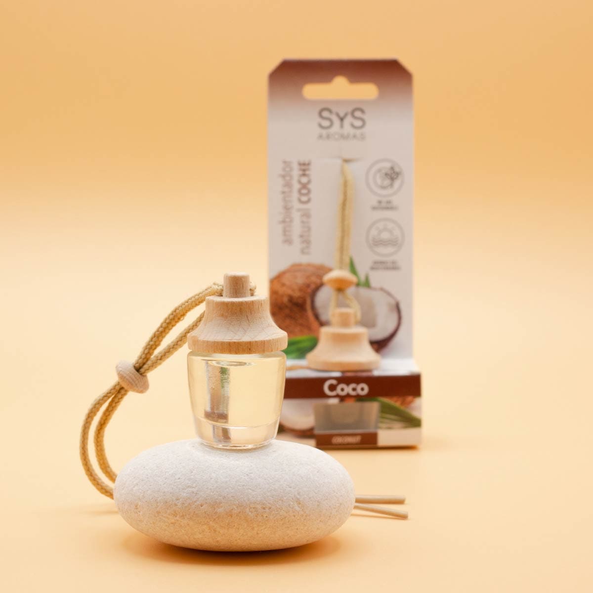 Ambientador Coche Coco SYS Aromas Style 7 ml | Aroma Dulce y Afrutado | Cremoso y Exótico_1