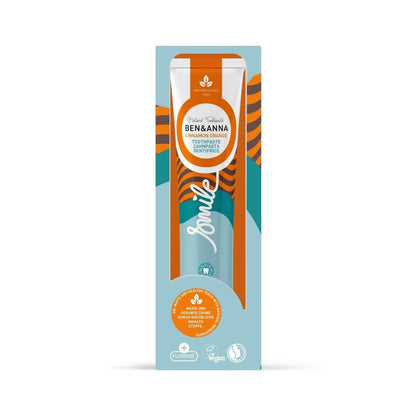 Dentífrico Canela y Naranja con flúor Ben &amp; Anna tubo 75 ml