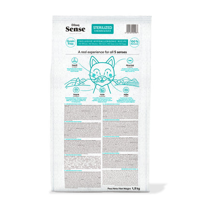 Dibaq Sense Cat Esterilizado 1.5 Kg_1
