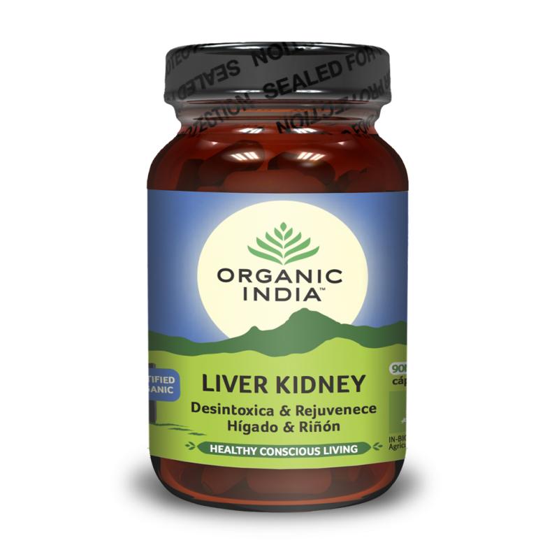 Liver Kidney Organic India 90 caps