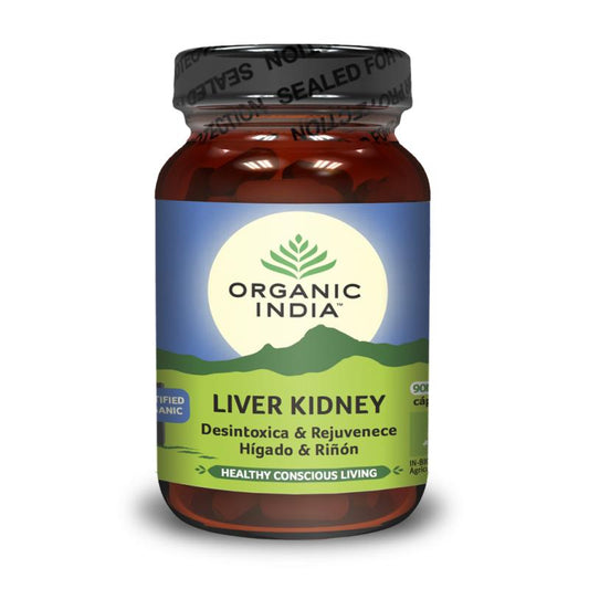 Liver Kidney Organic India 90 caps