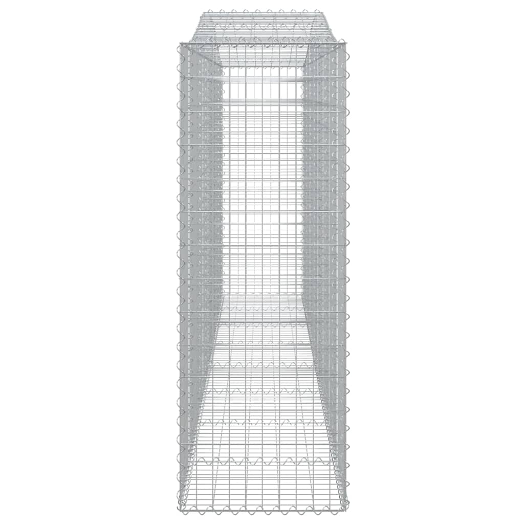 Cestas Gaviones 10 Uds Forma De Arco Hierro 400x50x140/160 Cm_4