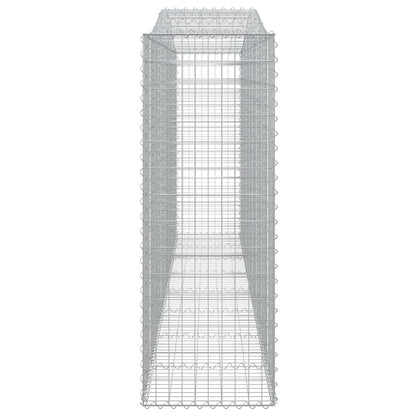 Cestas De Gaviones 25 Uds Forma De Arco Hierro 400x50x140/160cm_4
