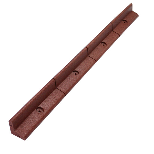 Bordes De Césped Terracota Flexibles Jardín Bordes De Césped Paquete De 6 X 1.2m_0