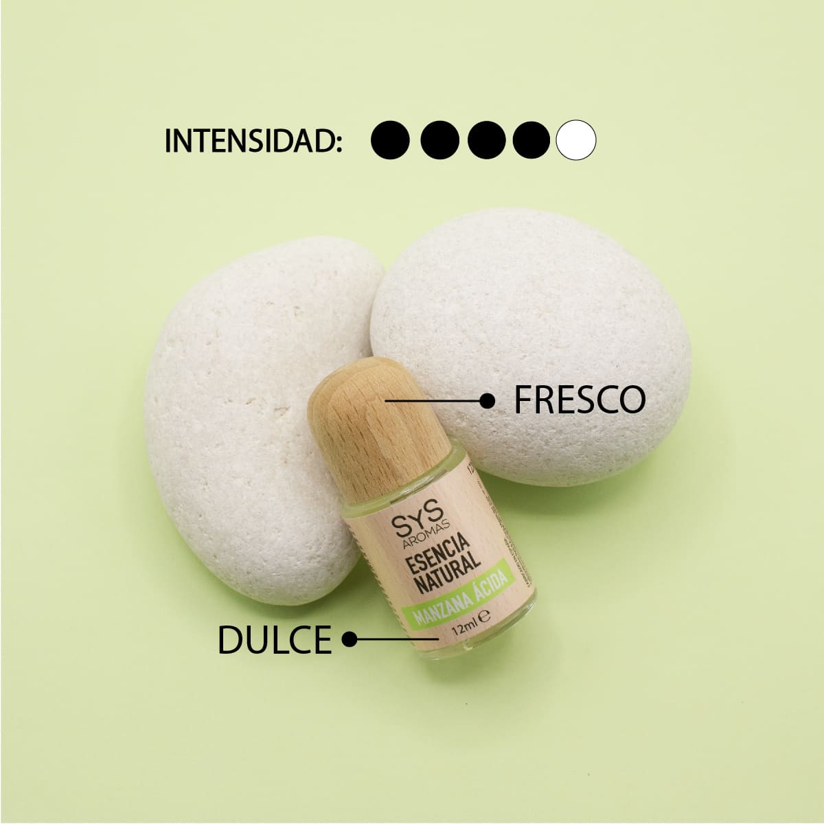 Esencia Natural Manzana Ácida SYS Aromas 12 ml | Aroma Afrutado y Ácido | Para Quemadores y Humidificadores_2
