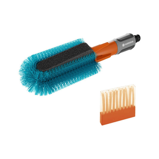 Set de cepillo y champú para bicicletas Gardena