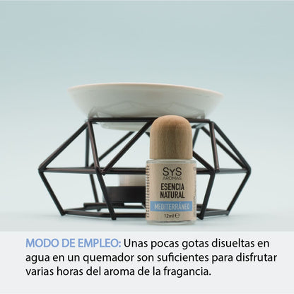Esencia Natural Mediterráneo SYS Aromas 12 ml | Aroma Fresco y Cítrico | Para Quemadores y Humidificadores_1