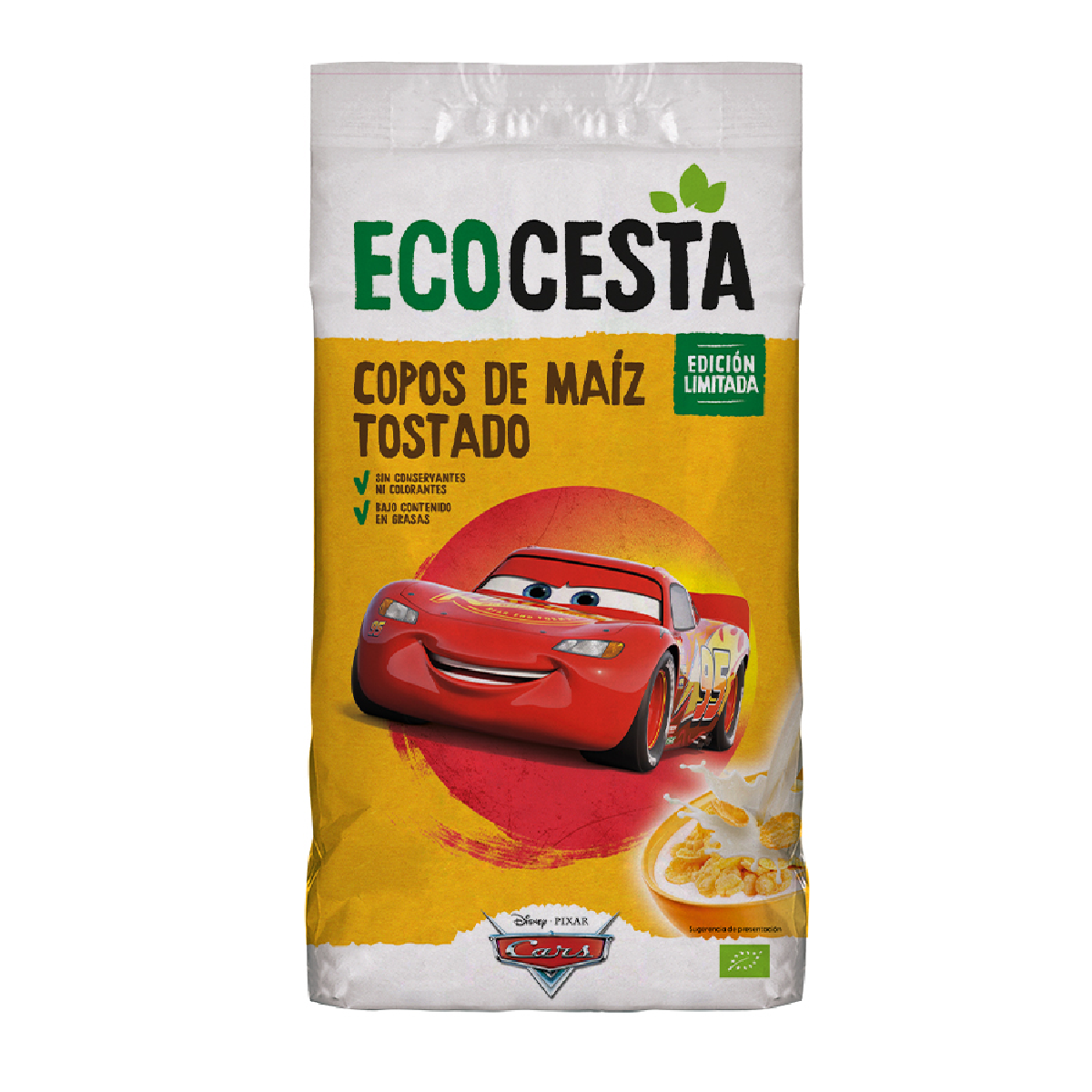 Copos de Maíz Tostado Bio edición Disney Ecocesta 400 g