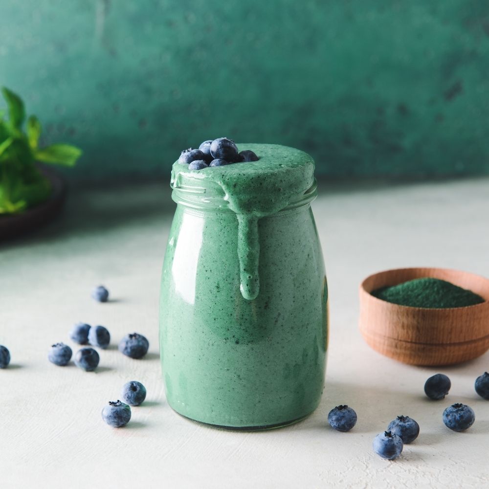 Espirulina En Polvo Bio - 1kg | Superalimento Ecológico Vegano Para Batidos, Smoothies Y Zumos, Sin Azúcares Añadidos_3