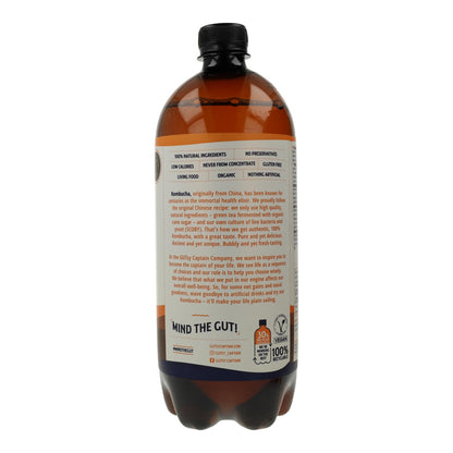 Bebida Kombucha BIO Jengibre y Limón Captain Kombucha 1 L