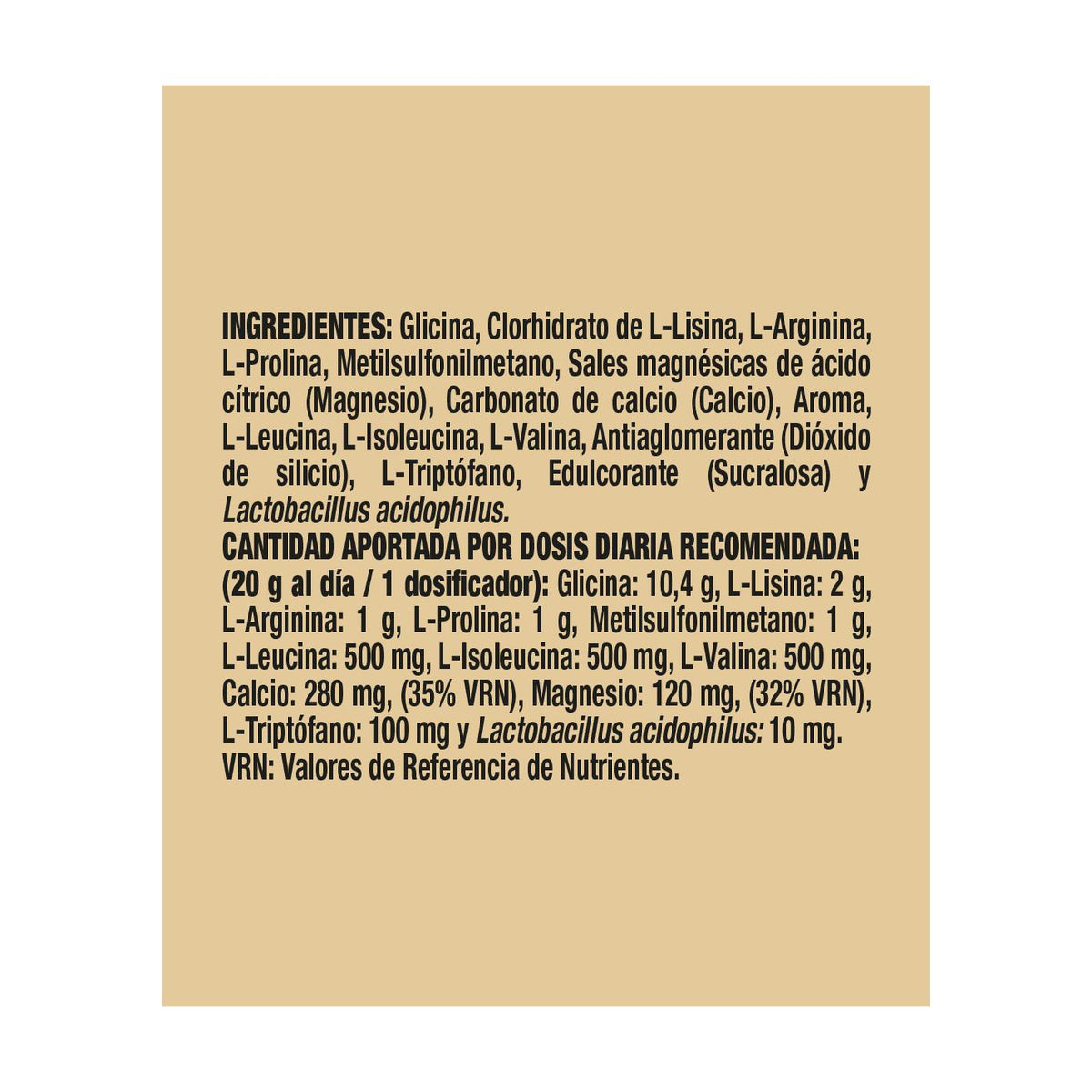 Colágeno vegano para deportistas Powergym 400 g