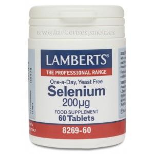 Selenio Lamberts 60 tabletas