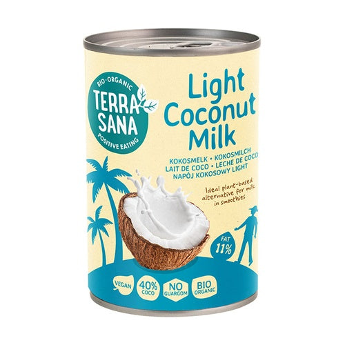 Leche de coco baja en grasas 400 g Terrasana