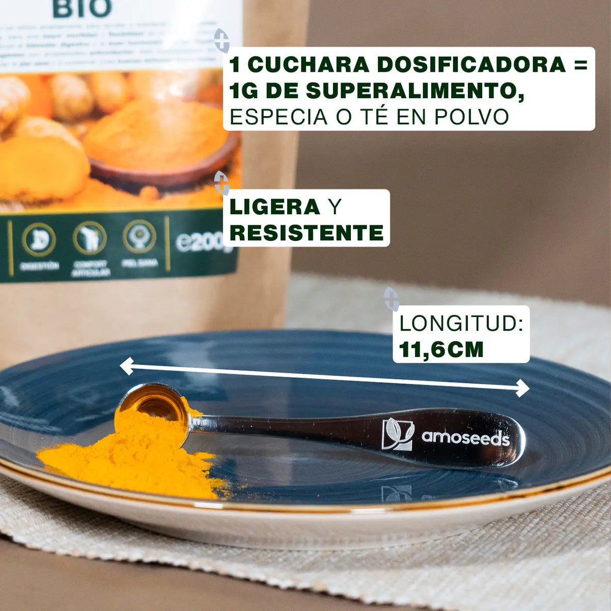 Cuchara Dosificadora 1g | Mango 25cm_2