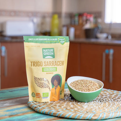 Trigo Sarraceno bio sin gluten, Naturgreen, 500 g
