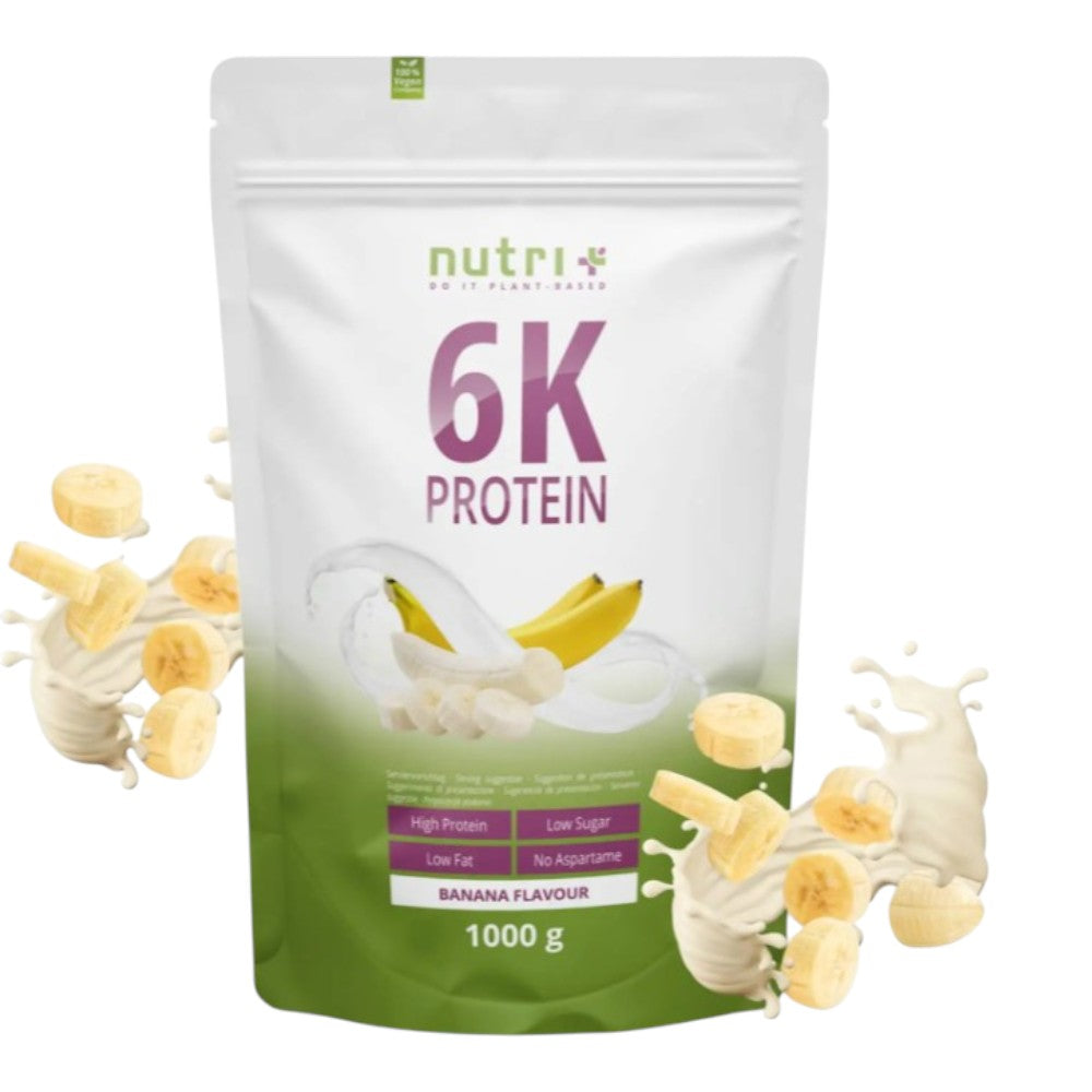 Proteína Vegana En Polvo 1 Kg, 6 Fuentes Vegetales - Nutri+ Vegan 6k_0