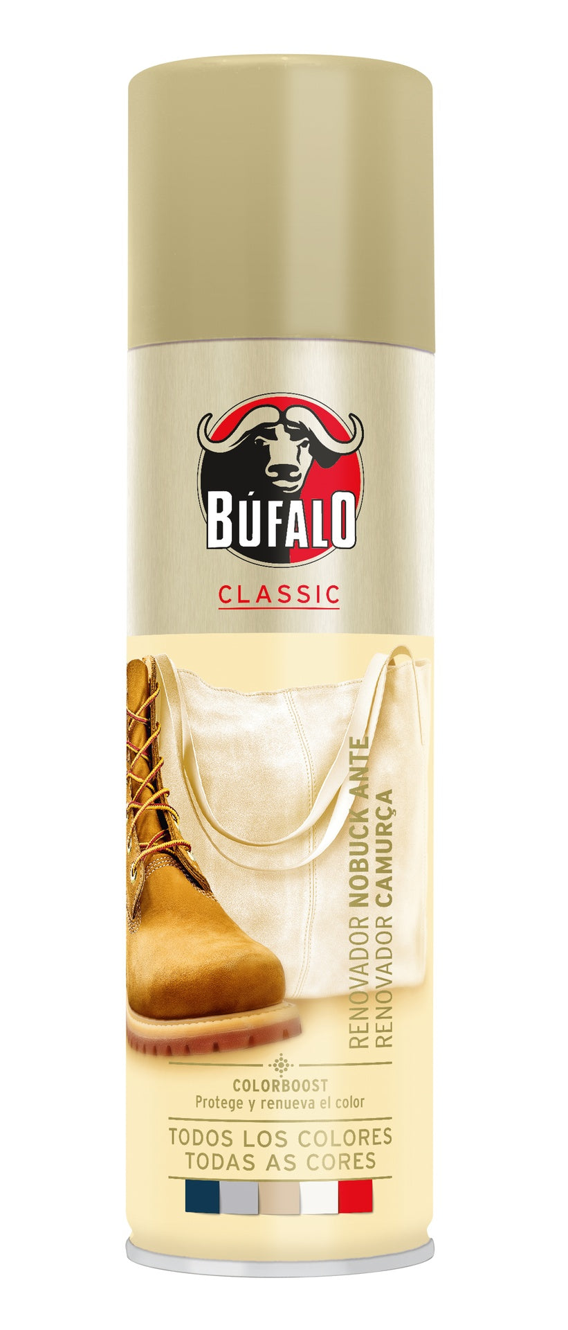 Spray Renovador Ante/Nubuck Incoloro  Bufalo 250Ml
