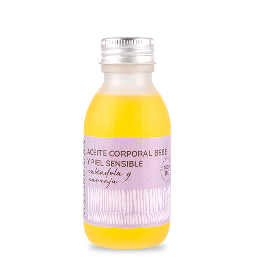 Aceite Hidratante Suave Bio Bebé y Piel Sensible Matarrania, 100ml