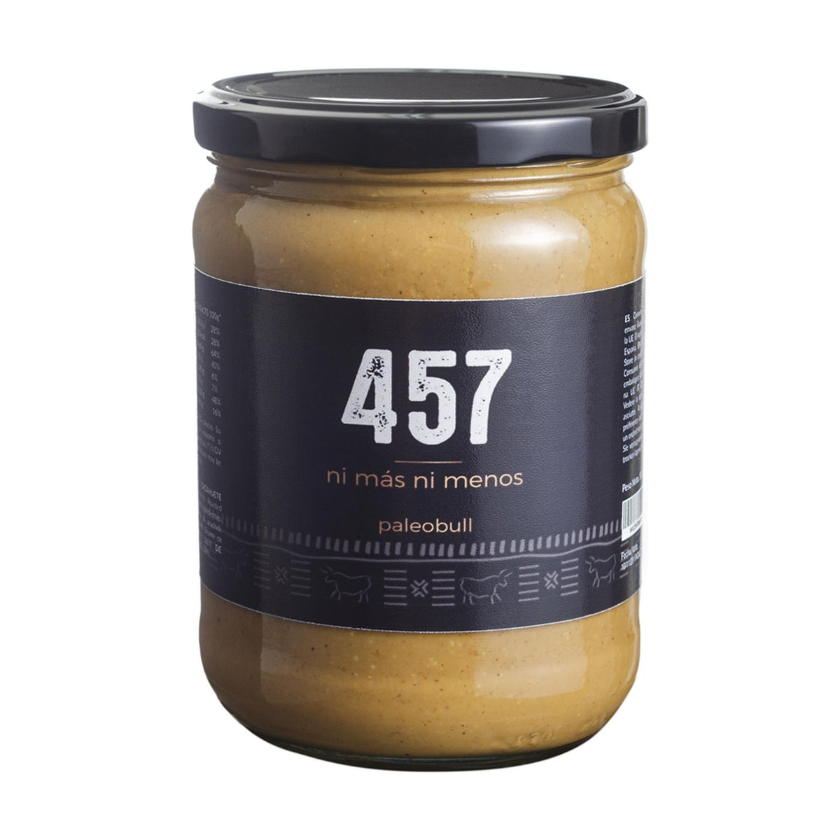 Crema de Cacahuete 100% natural 457 Paleobull de 500 g