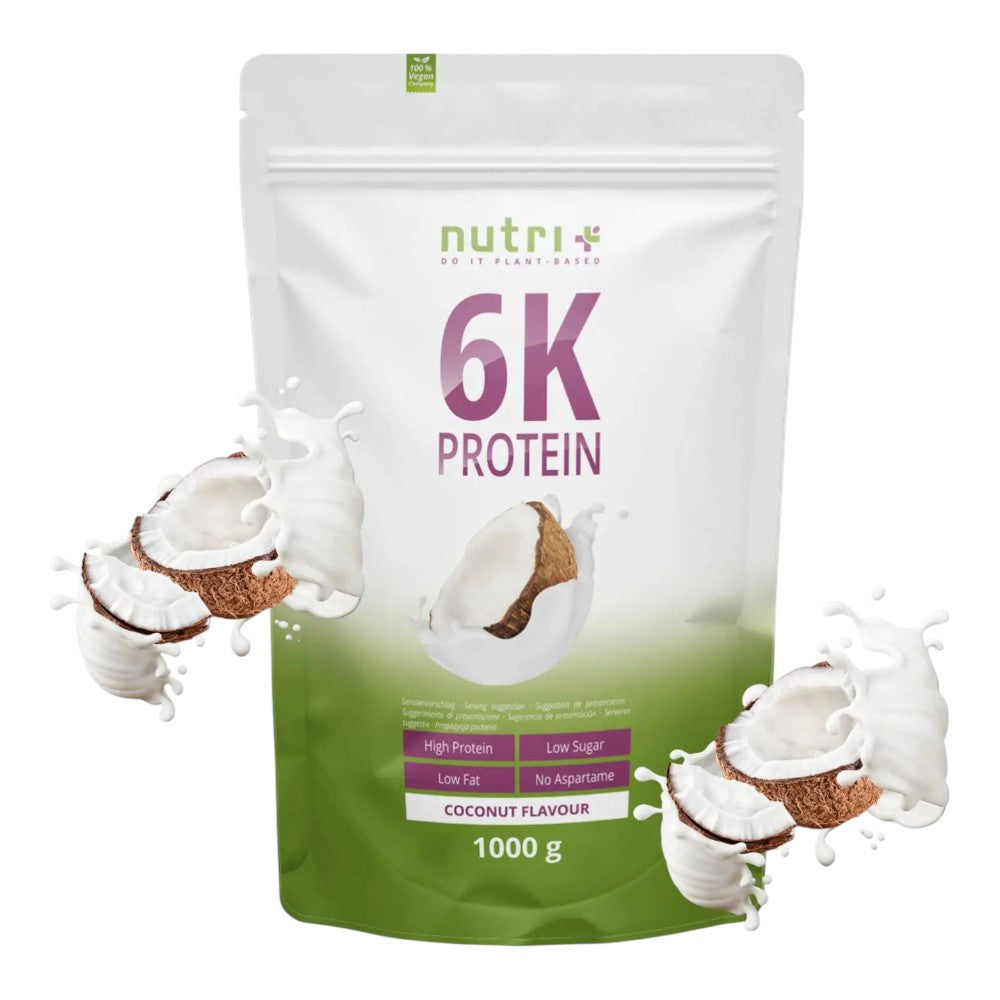 Proteína Vegana En Polvo 1 Kg, 6 Fuentes Vegetales - Nutri+ Vegan 6k_0