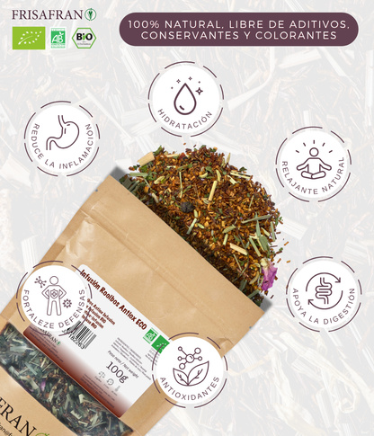 Infusión De Rooibos Antioxidante Ecológica En Granel | Calidad | Frisafran 100 G_1
