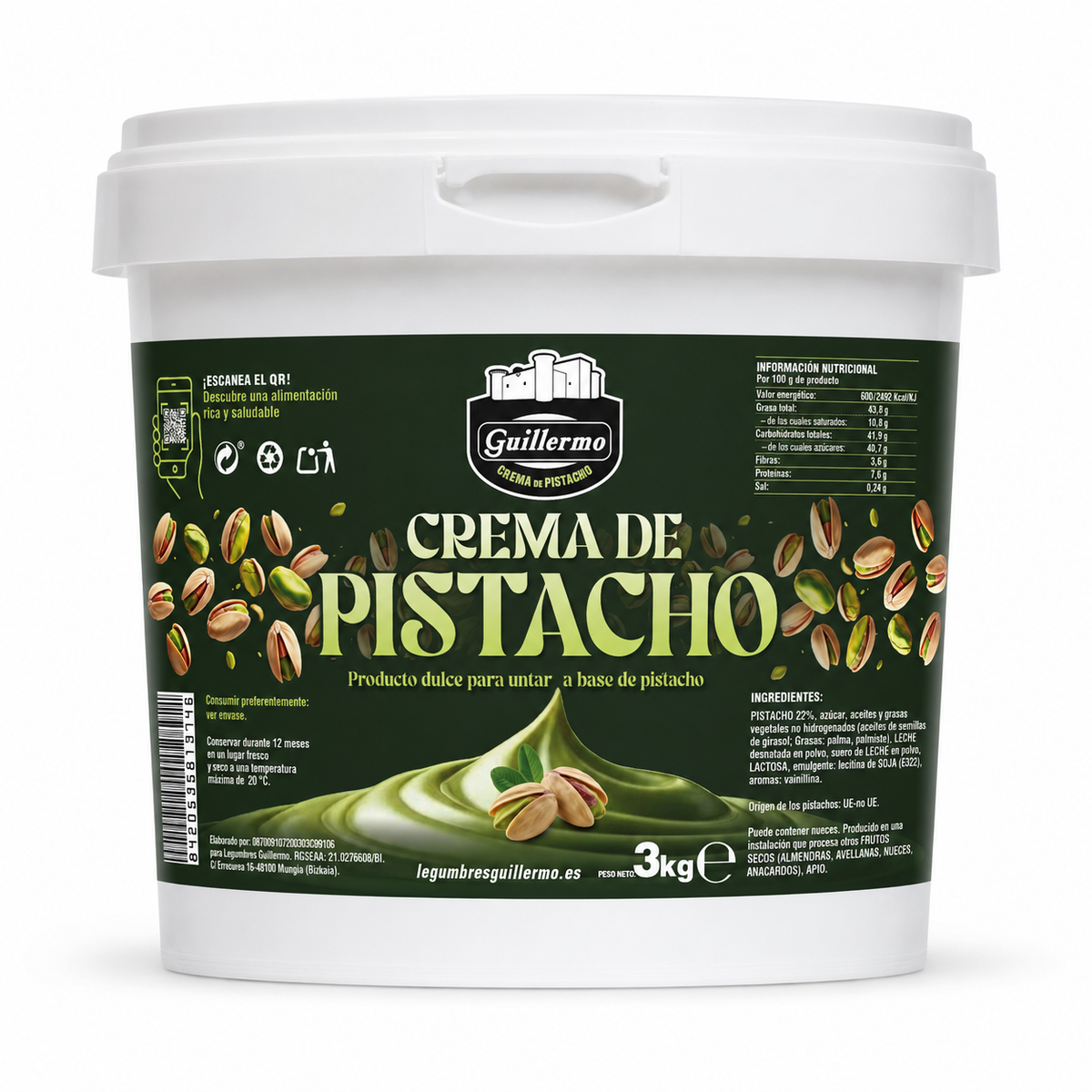 Crema De Pistacho - 3 Kg_0