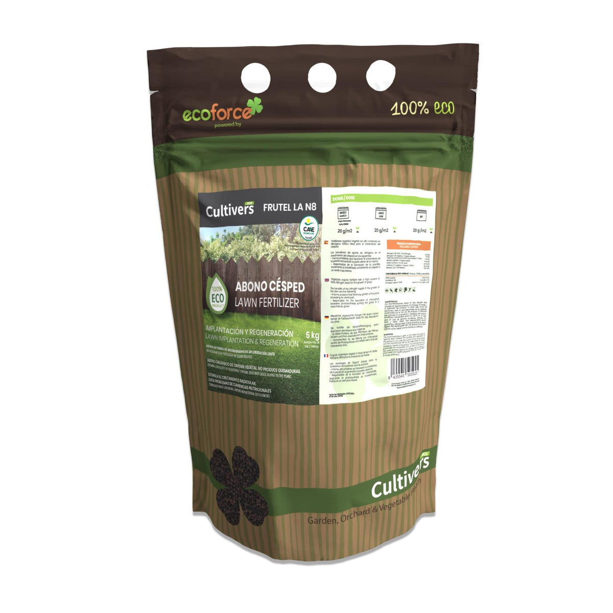 Abono Césped Ecológico Cultivers 2x5kg_2