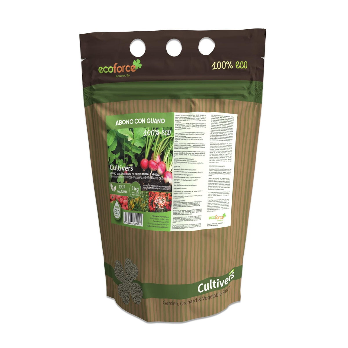 Abono Con Guano Ecológico Cultivers 2x5kg_0