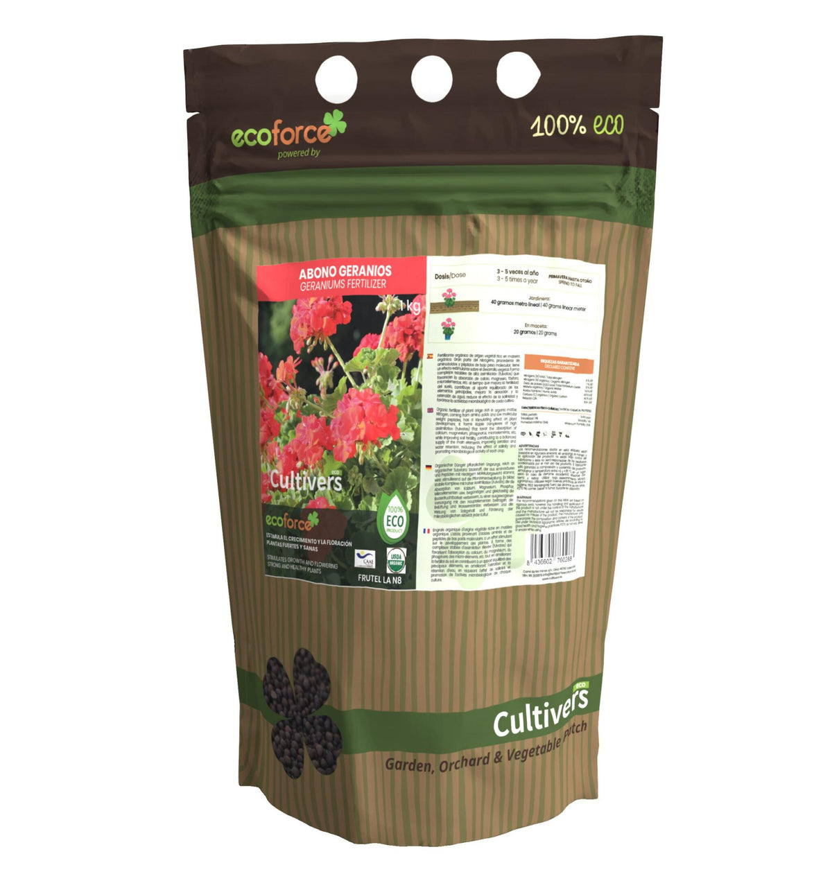 Abono Geranios Ecológico Cultivers 2x5kg_0