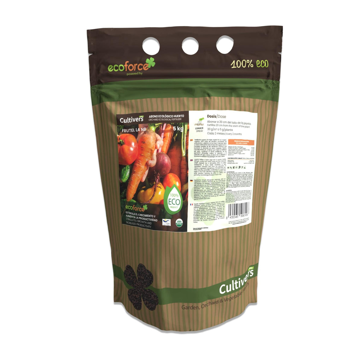 Abono Huerto Ecológico Cultivers 2x5kg_2