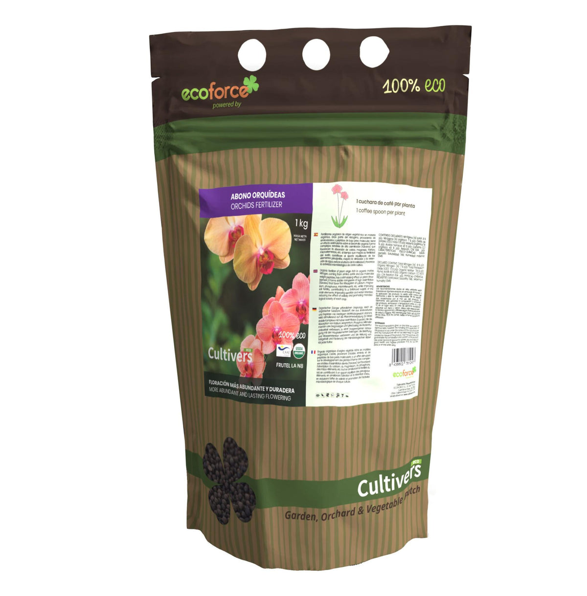 Abono Orquídeas Ecológico Cultivers 2x1kg_0