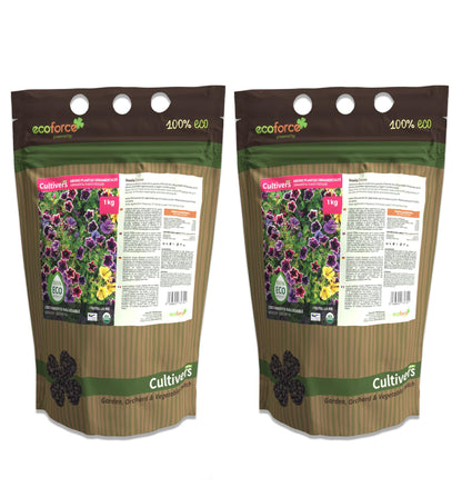 Abono Plantas Ornamentales Ecológico Cultivers 2x1kg_1