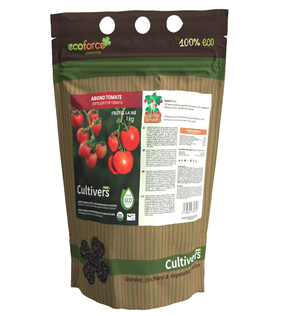 Abono Tomate Ecológico Cultivers 2x5kg_0
