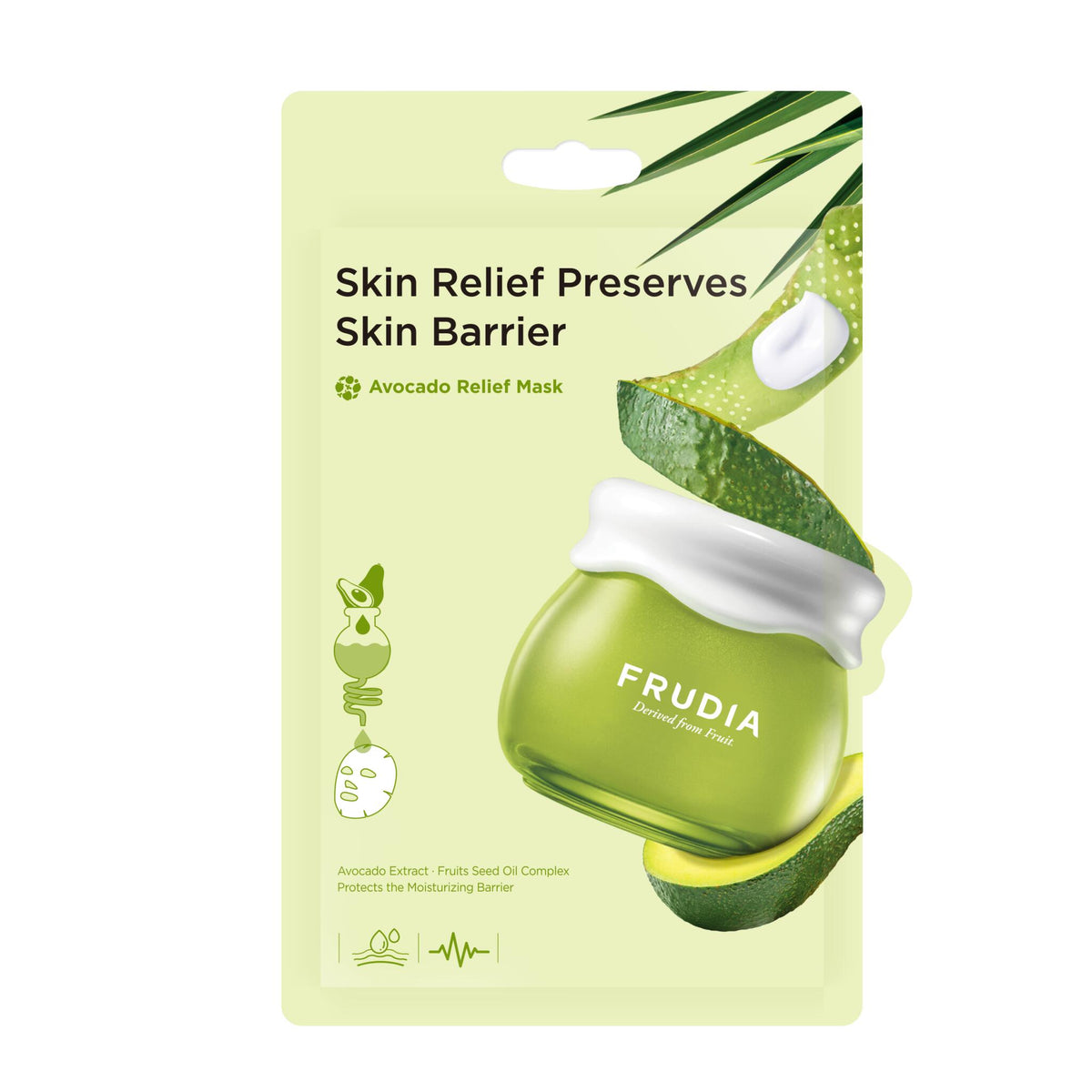 Frudia Avocado Mascarilla Calmante 20 Ml - 1ud // Avocado Relief Cream Mask_0