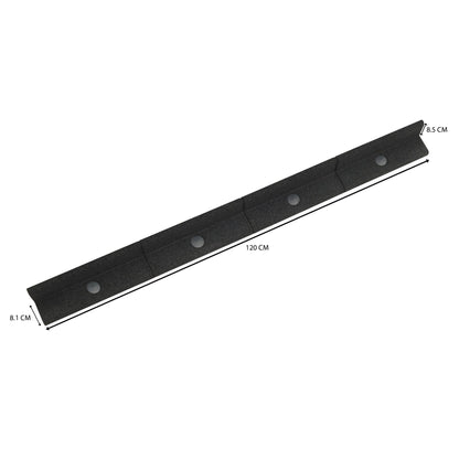 Bordura Flexible Para Jardín 21.6m Con Mazo – Negra_4