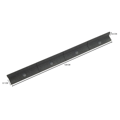 Bordura Flexible Para Jardín 26.4m Con Mazo – Gris_4