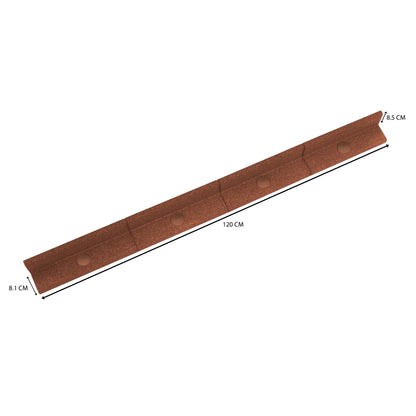 Bordura Flexible Para Jardín 31.2m Con Mazo – Terracota_4