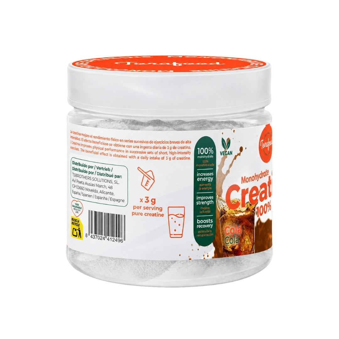 Creatina Monohydrate sabor Cola Torafood 220 g