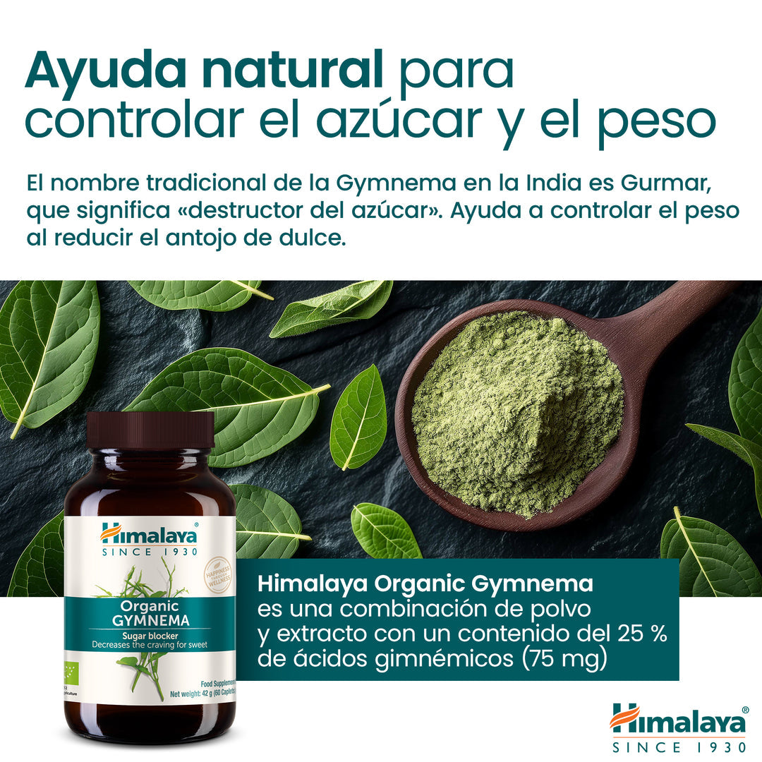 Gymnema Organic Himalaya 60 cápsulas