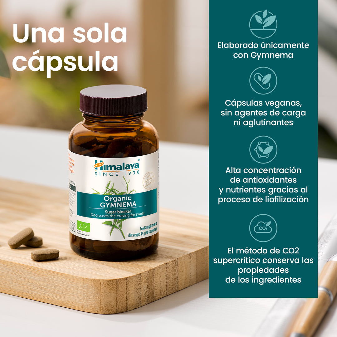 Gymnema Organic Himalaya 60 cápsulas