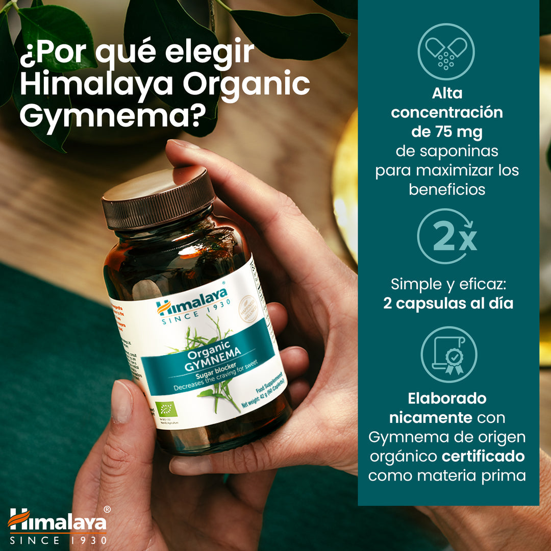 Gymnema Organic Himalaya 60 cápsulas