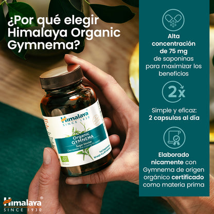 Gymnema Organic Himalaya 60 cápsulas