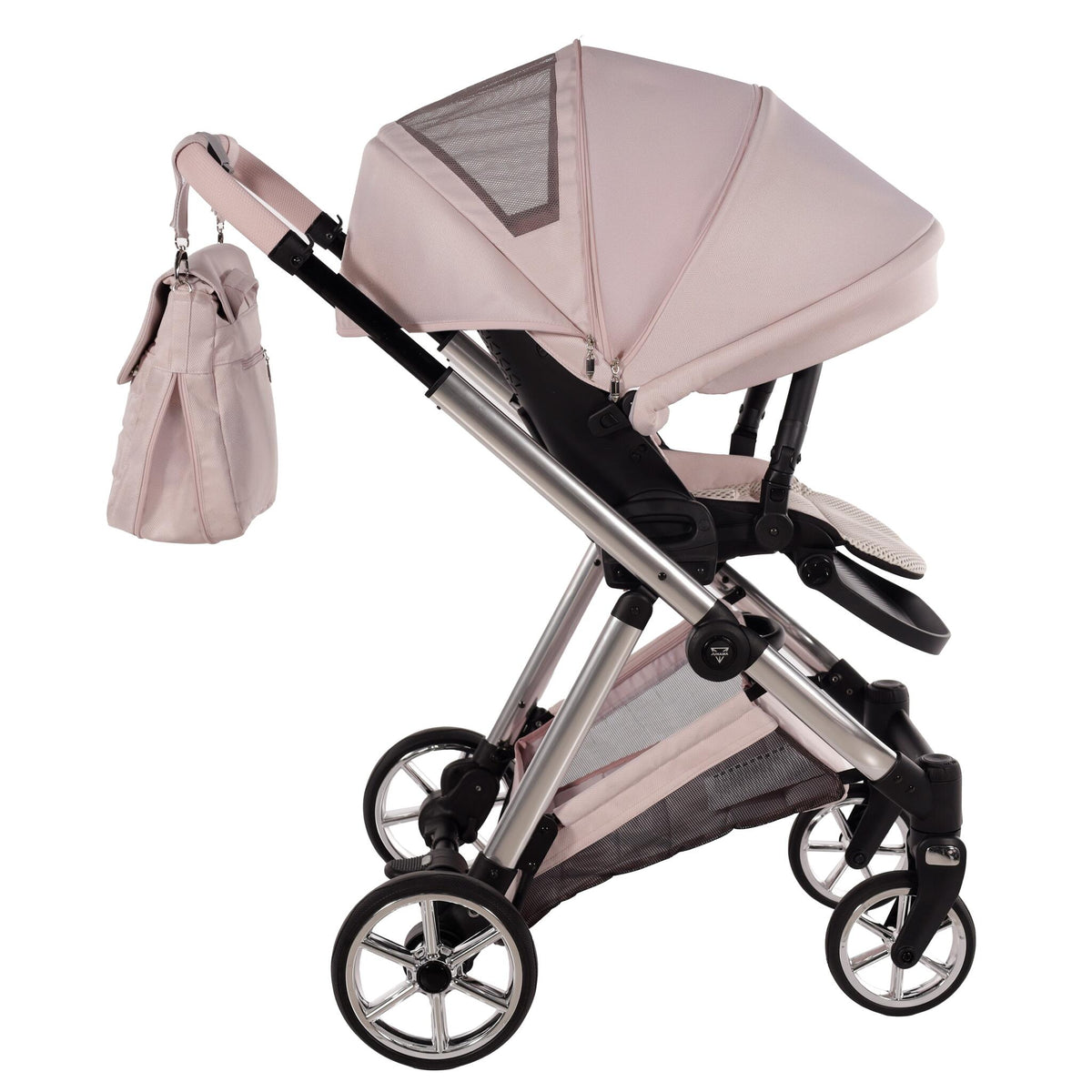 Elegant Cochecito De Bebé Duo Rosa_2