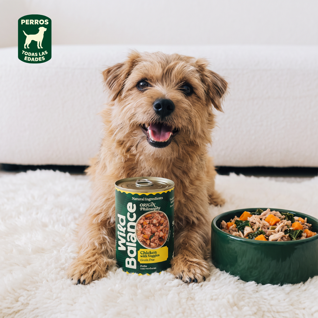 Pack Pollo barf para perros 6 x 400 g Wild Balance
