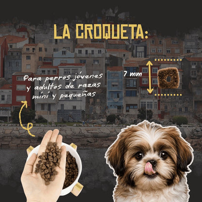 Pienso para Perros Pequeños Carne y Pescado Mini Lenda 2 kg