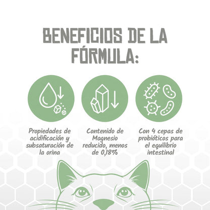 Pienso Veterinario Urinario para Gatos Lenda 2 kg