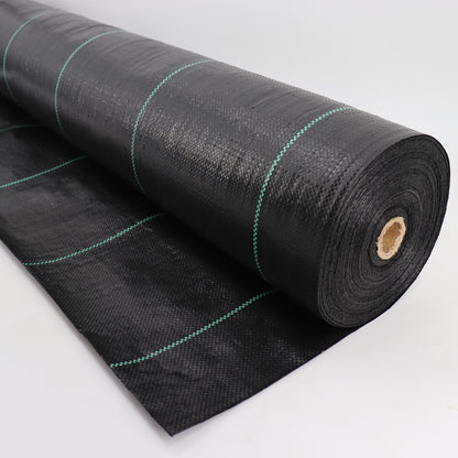 Película De Mantillo Para Malas Hierbas De Tejido Molido De 10 M², 100 G, 1,65 M De Ancho_2