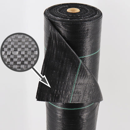 Película De Mantillo Para Malas Hierbas De Tejido Molido De 800 M², 100 G, 2 M De Ancho_3